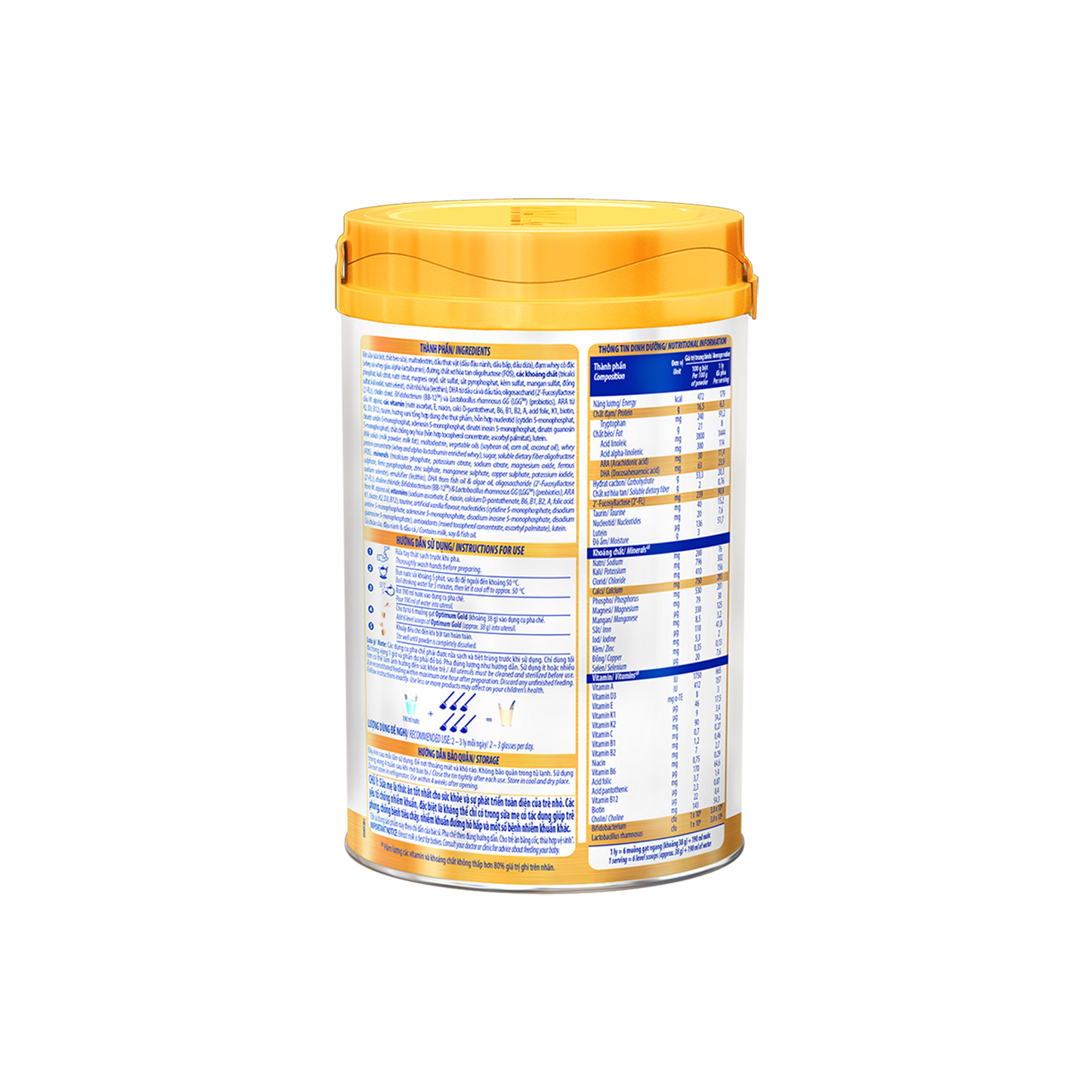 Optimum Gold 3 powdered milk for children (1-2 years old)