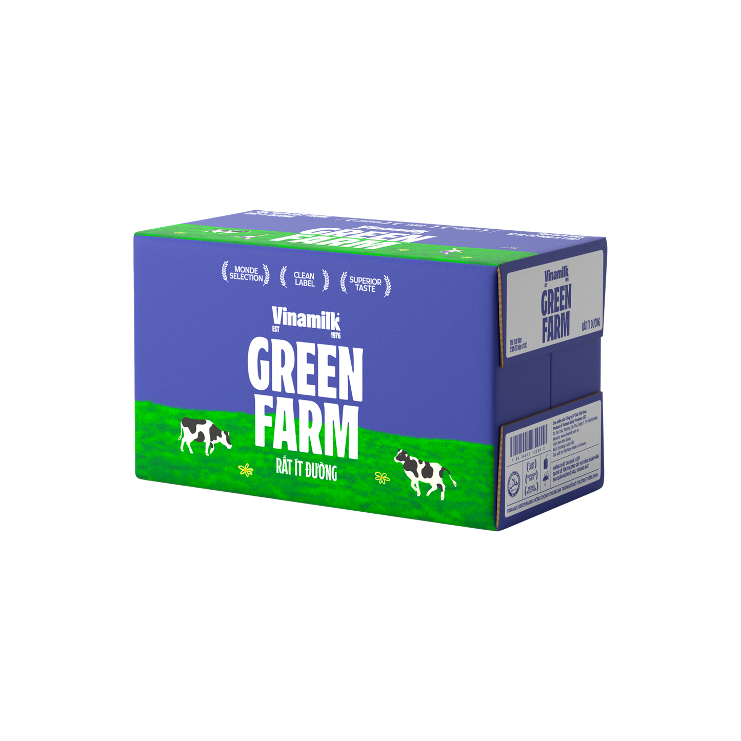 Green Farm Sterilized Fresh Milk Very low in sugar