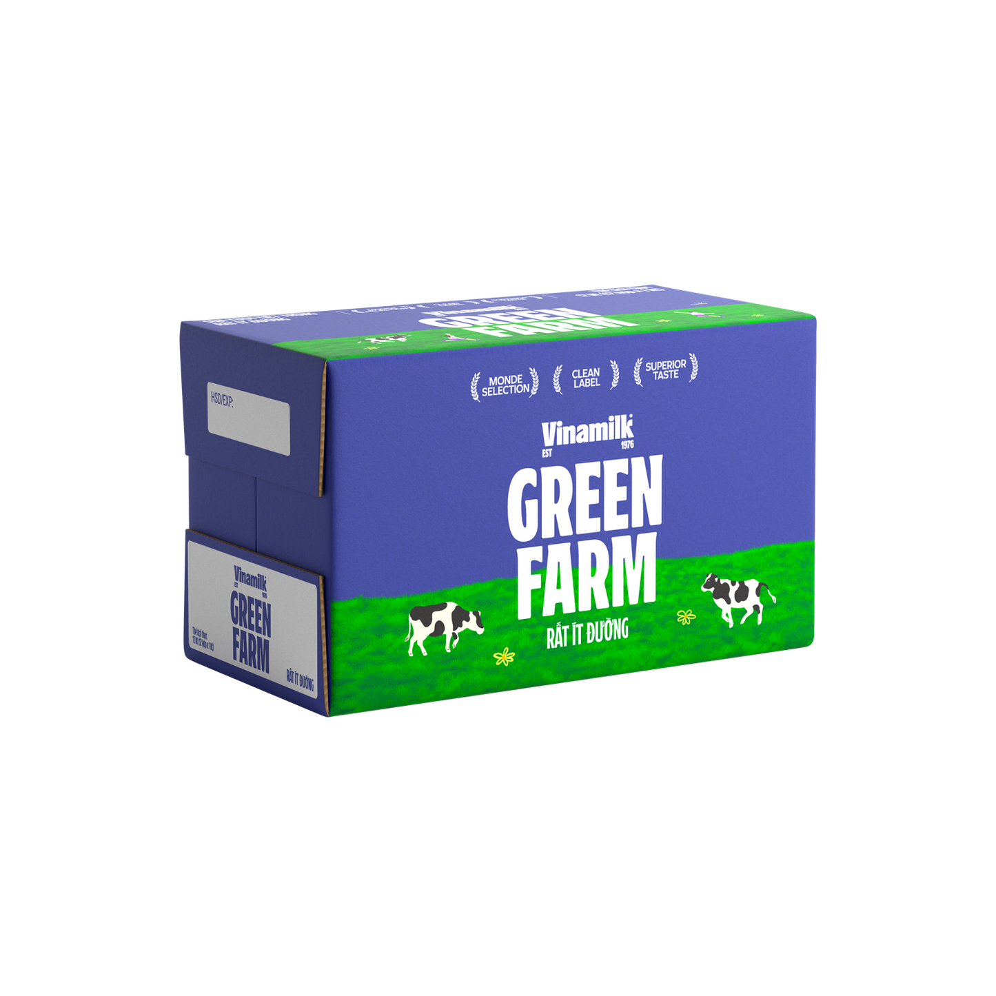 Green Farm Sterilized Fresh Milk Very low in sugar