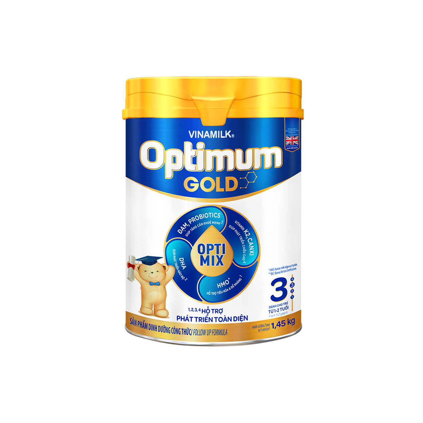 Optimum Gold 3 powdered milk for children (1-2 years old) 