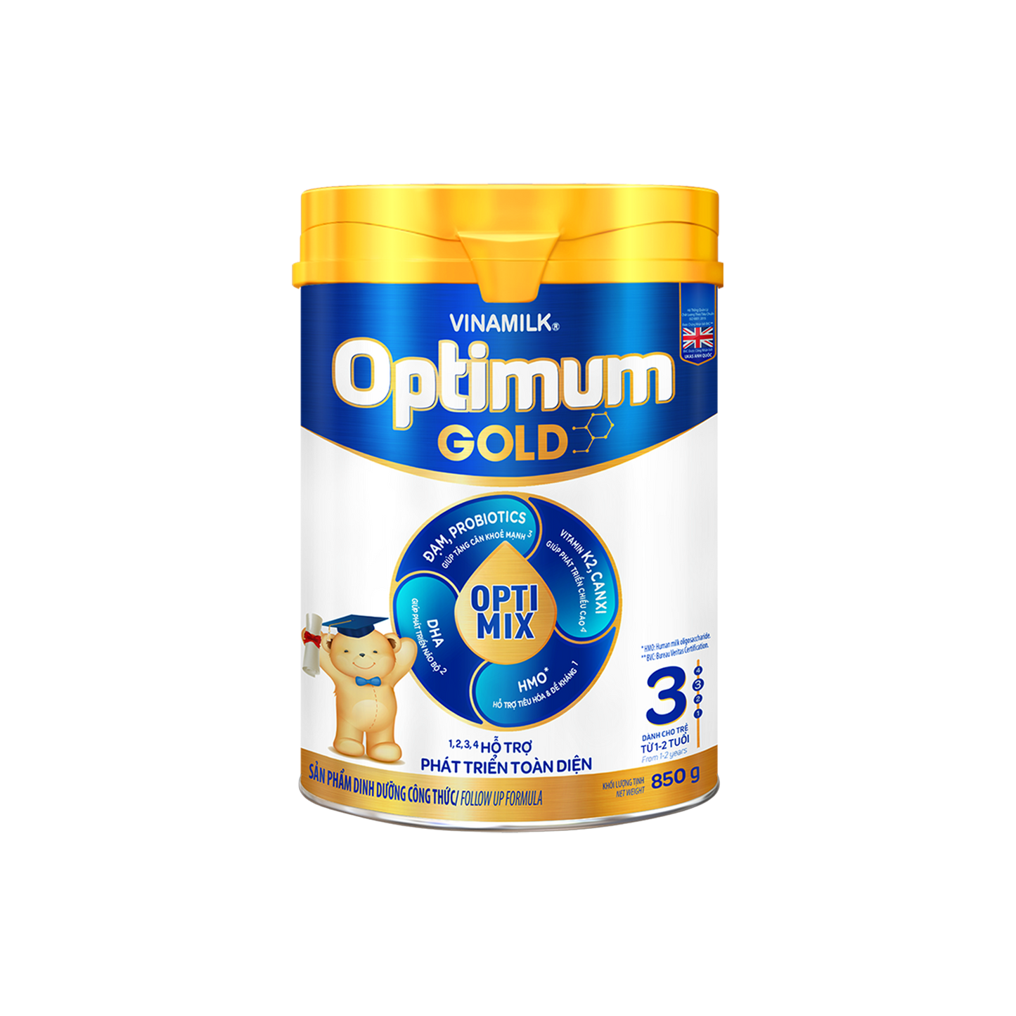 Optimum Gold 3 powdered milk for children (1-2 years old) 