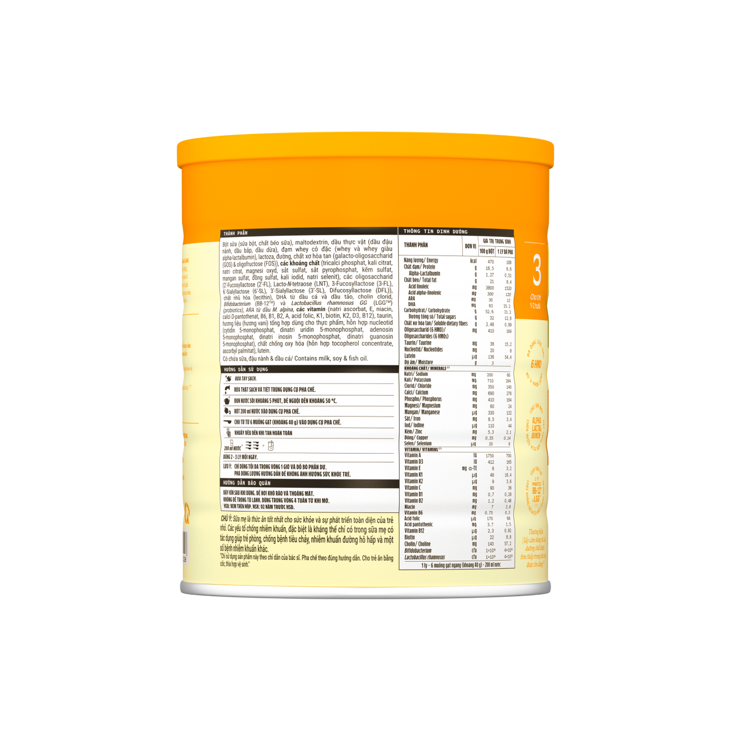 Optimum Gold 3 powdered milk for children (1-2 years old) 