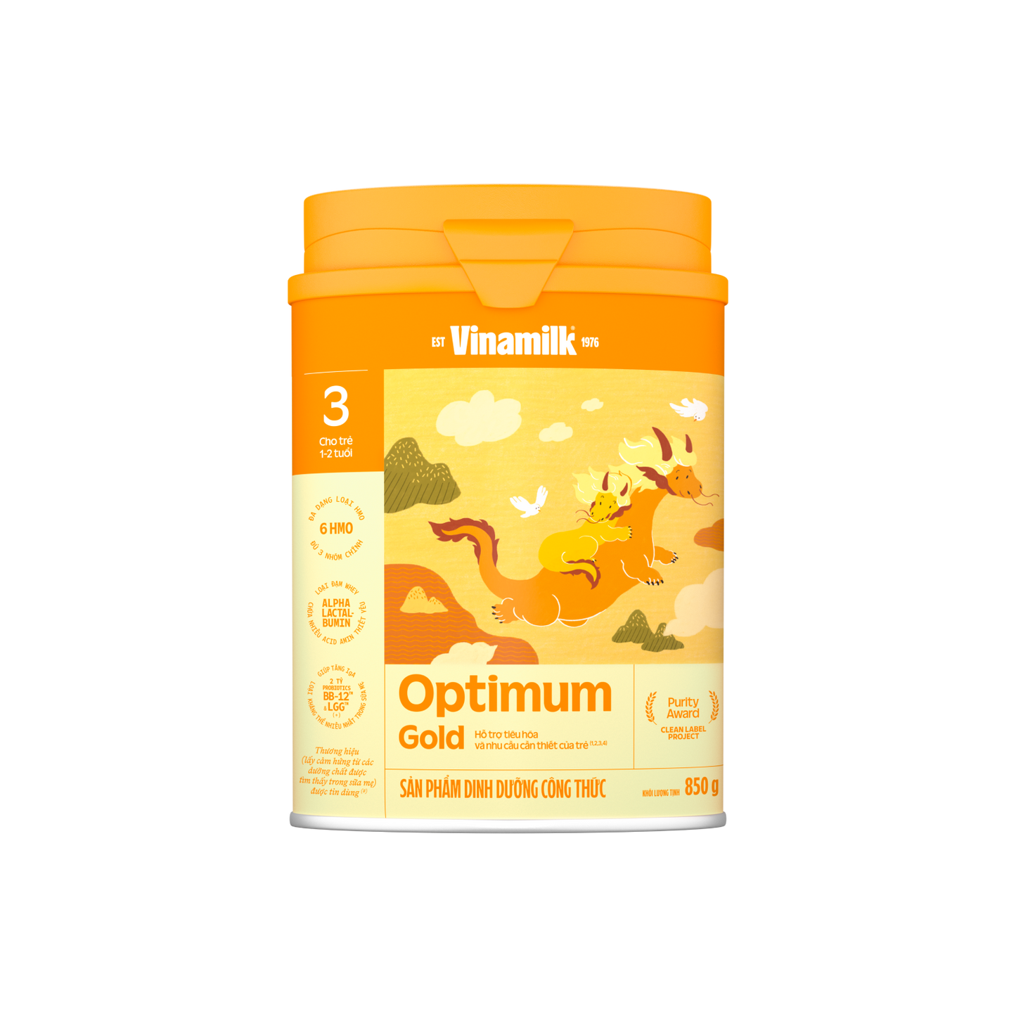 Optimum Gold 3 powdered milk for children (1-2 years old) 