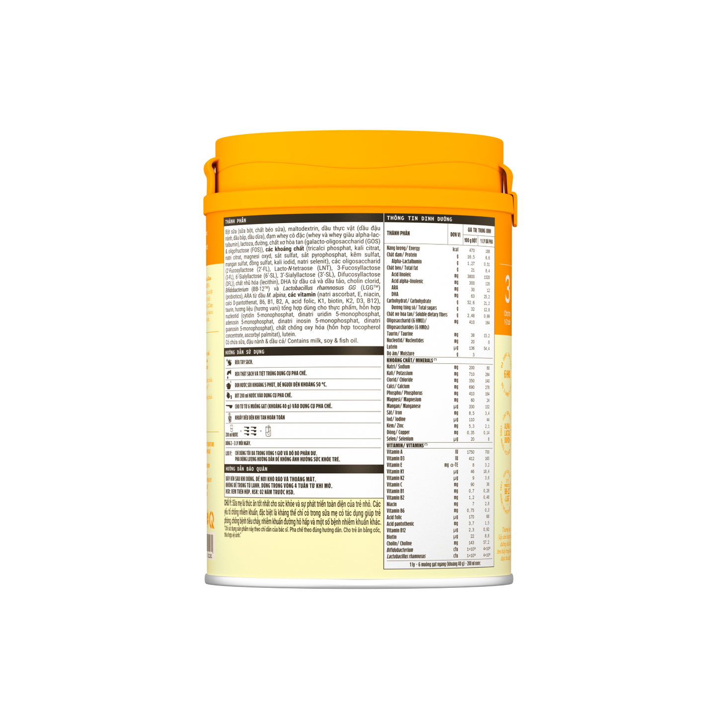 Optimum Gold 3 powdered milk for children (1-2 years old) 