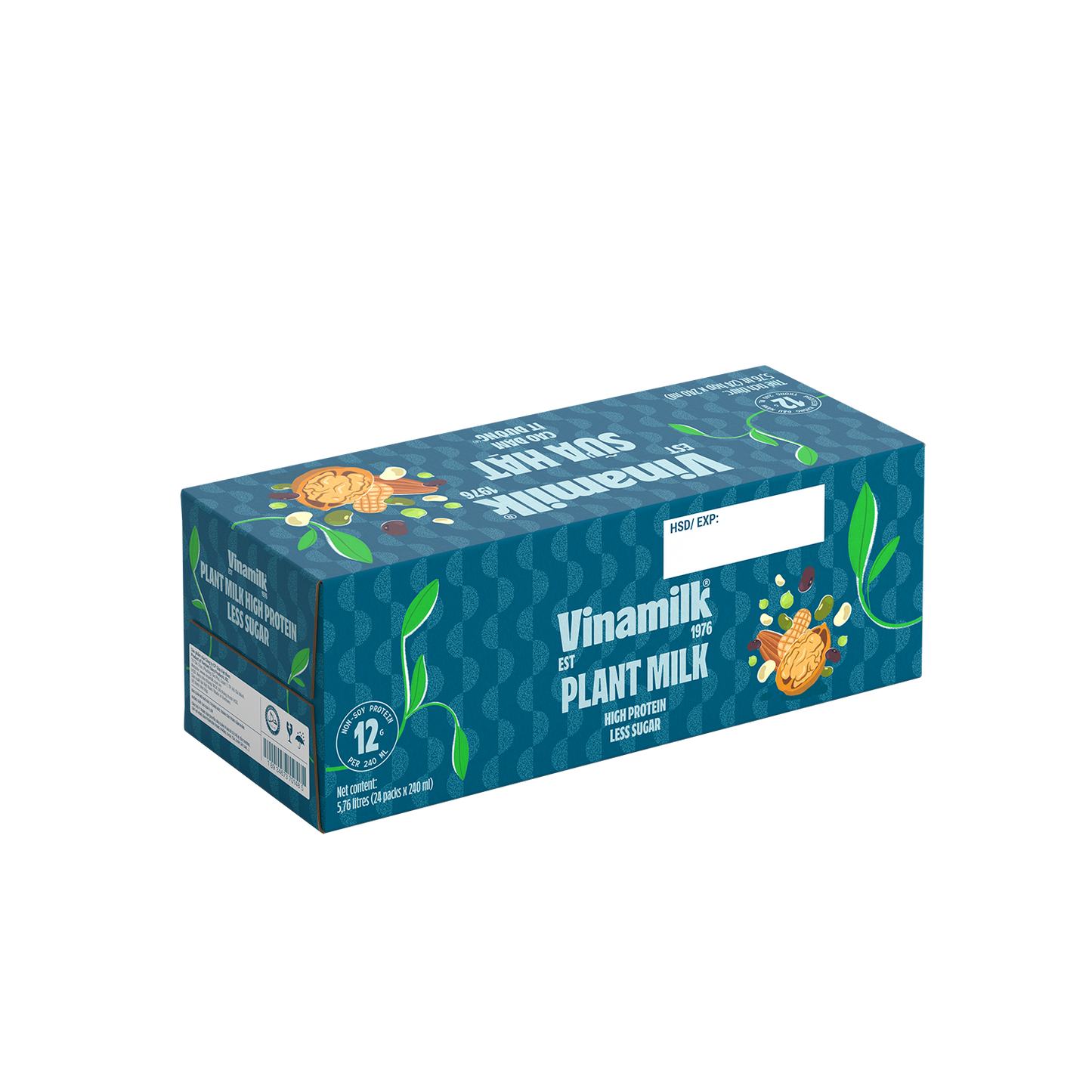 Vinamilk High Protein Low Sugar Nut Milk